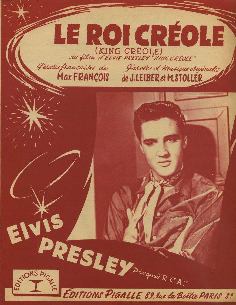 partition de musique Le roi Créole 1969.88.1424 Photo