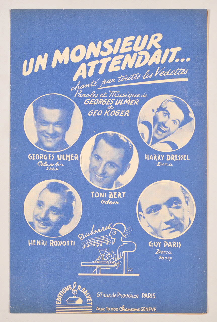 chanson petit format 1969.88.1431 Photo