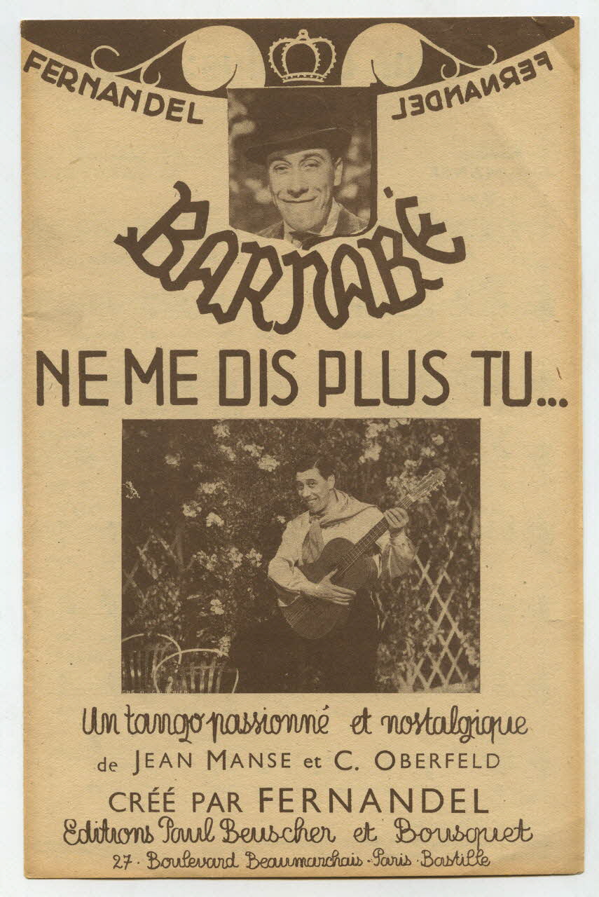 chanson petit format 1969.88.148 Photo