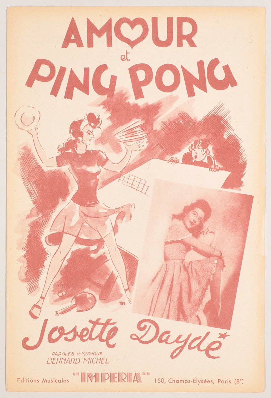 Bernard Michel ; Josette Daydé ; Imperia, Editions; chanson petit format 1966 1969.88.1494 Photo