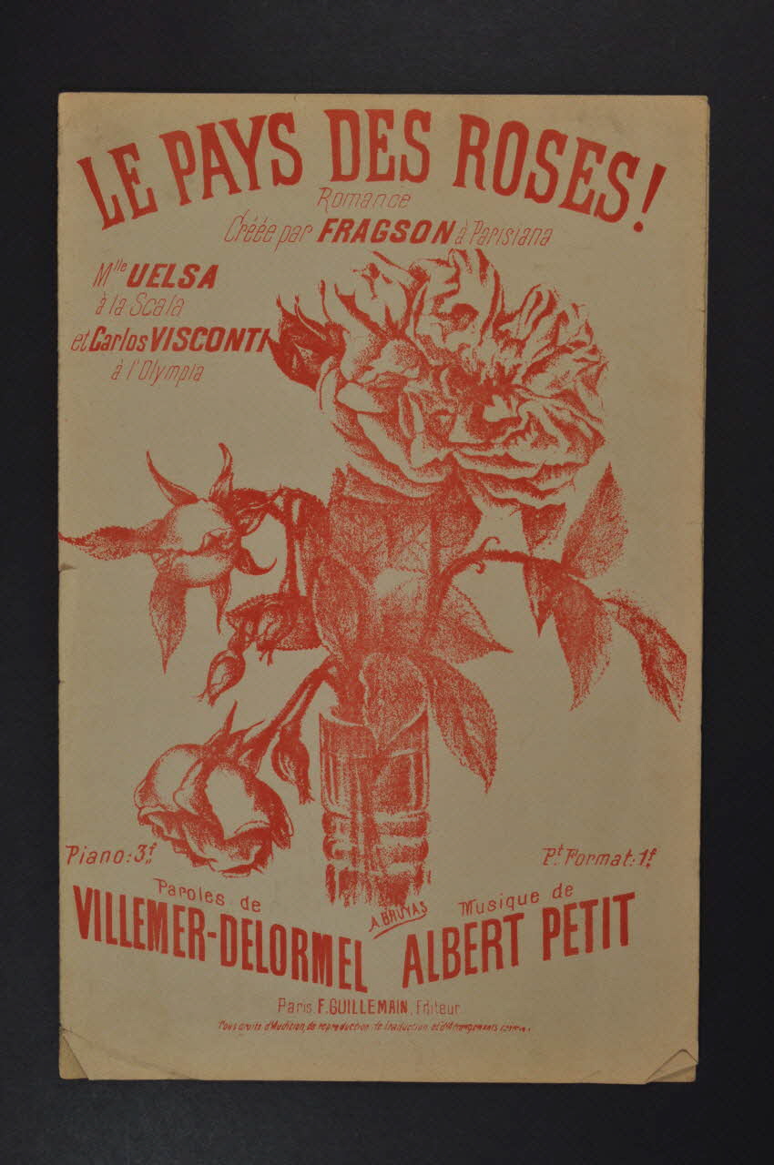 partition de musique petit format 1967.178.39 Photo Mucem