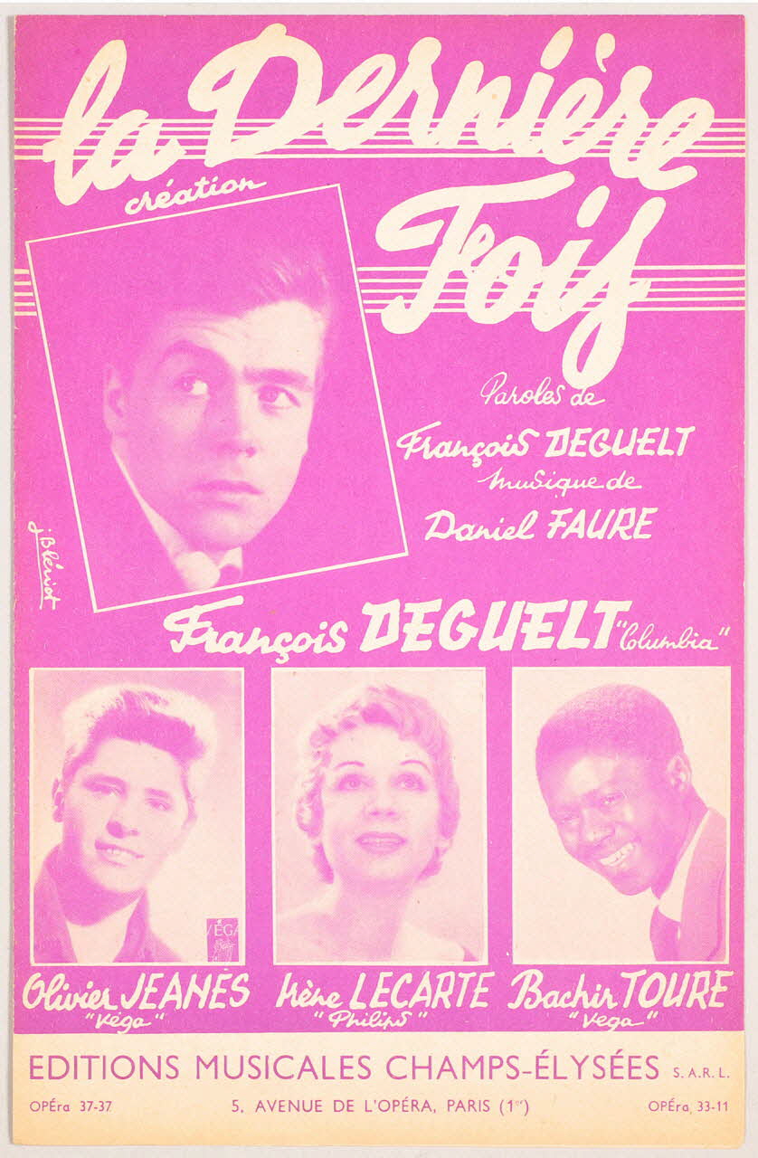 chanson petit format 1969.88.250  Photo