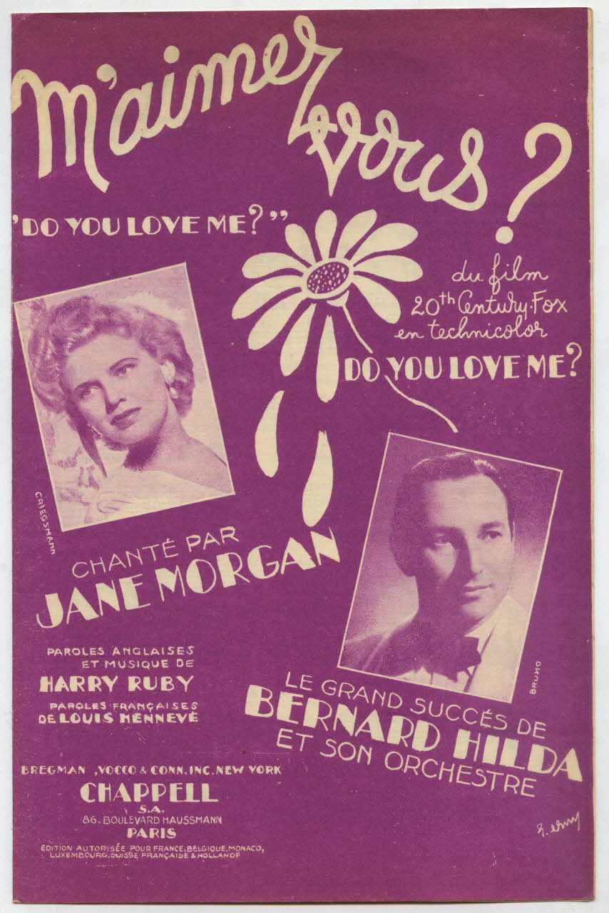 chanson petit format 1969.88.256 Photo