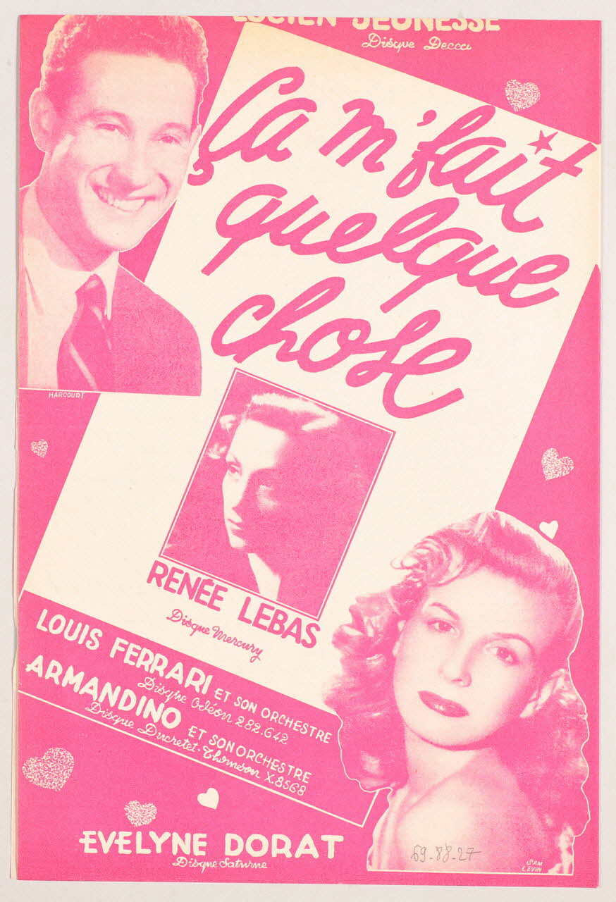 chanson petit format 1969.88.27 Photo