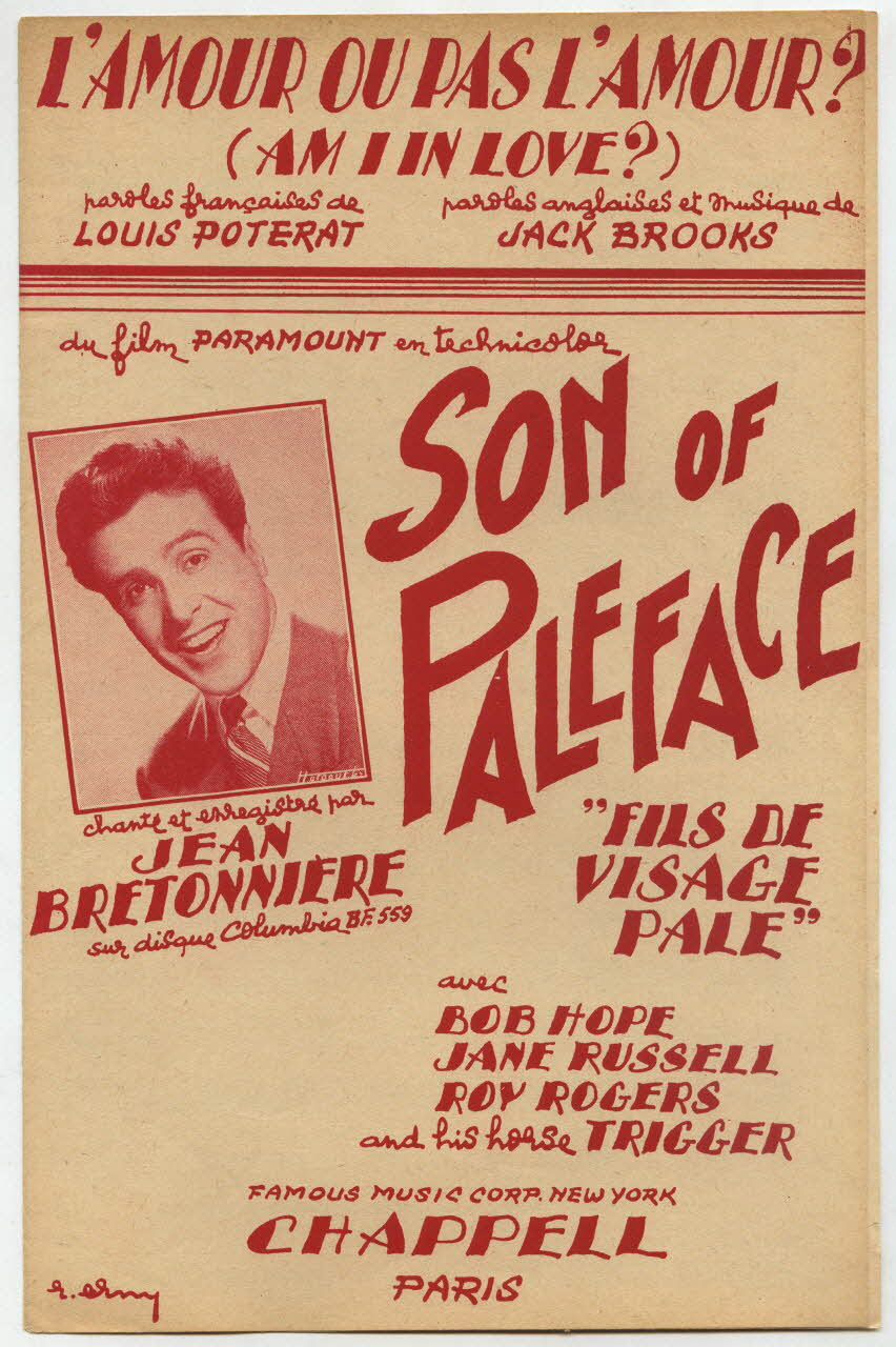 chanson petit format 1969.88.279 Photo