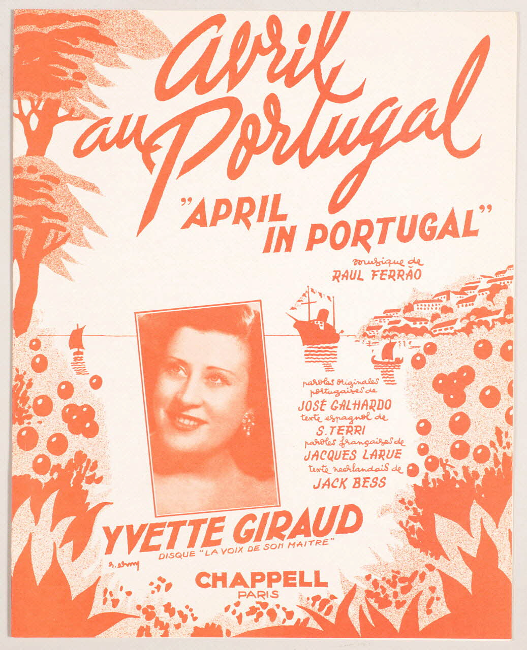 chanson petit format 1969.88.310 Photo