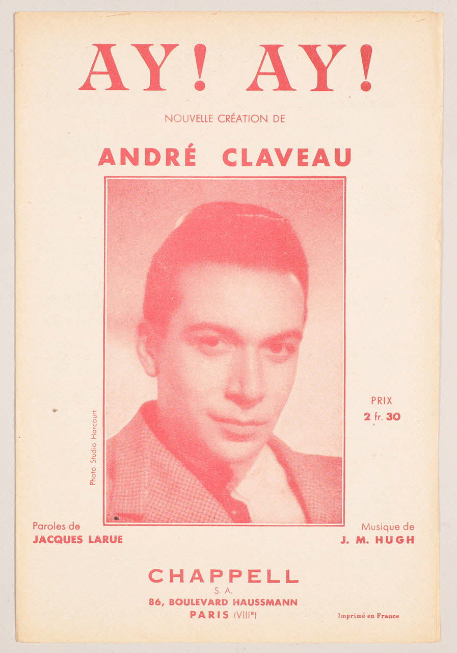 chanson petit format 1969.88.314 Photo