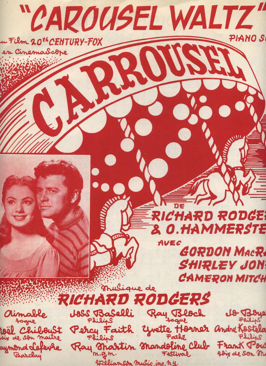 partition de musique Carousel Waltz 1969.88.337 Photo