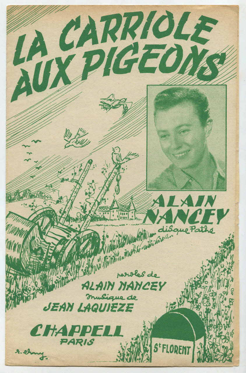 Jean Laquièze ; Alain Nancey ; Chappell S.A.; ; Dillard Et Cie chanson petit format Île-de-France, France 1954 1969.88.343 Photo