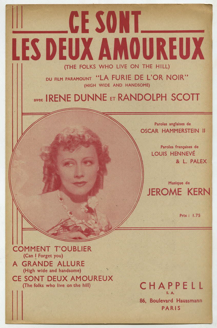 chanson petit format 1969.88.352 Photo