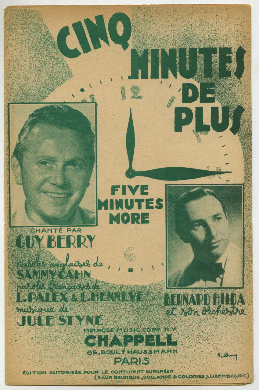 chanson petit format 1969.88.386 Photo