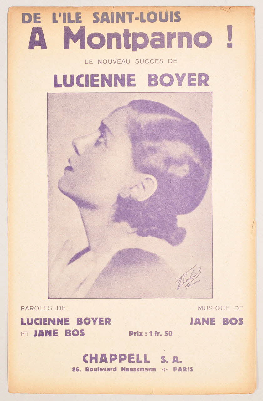 chanson petit format 1969.88.410 Photo