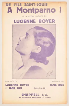 chanson petit format 1969.88.410  Photo