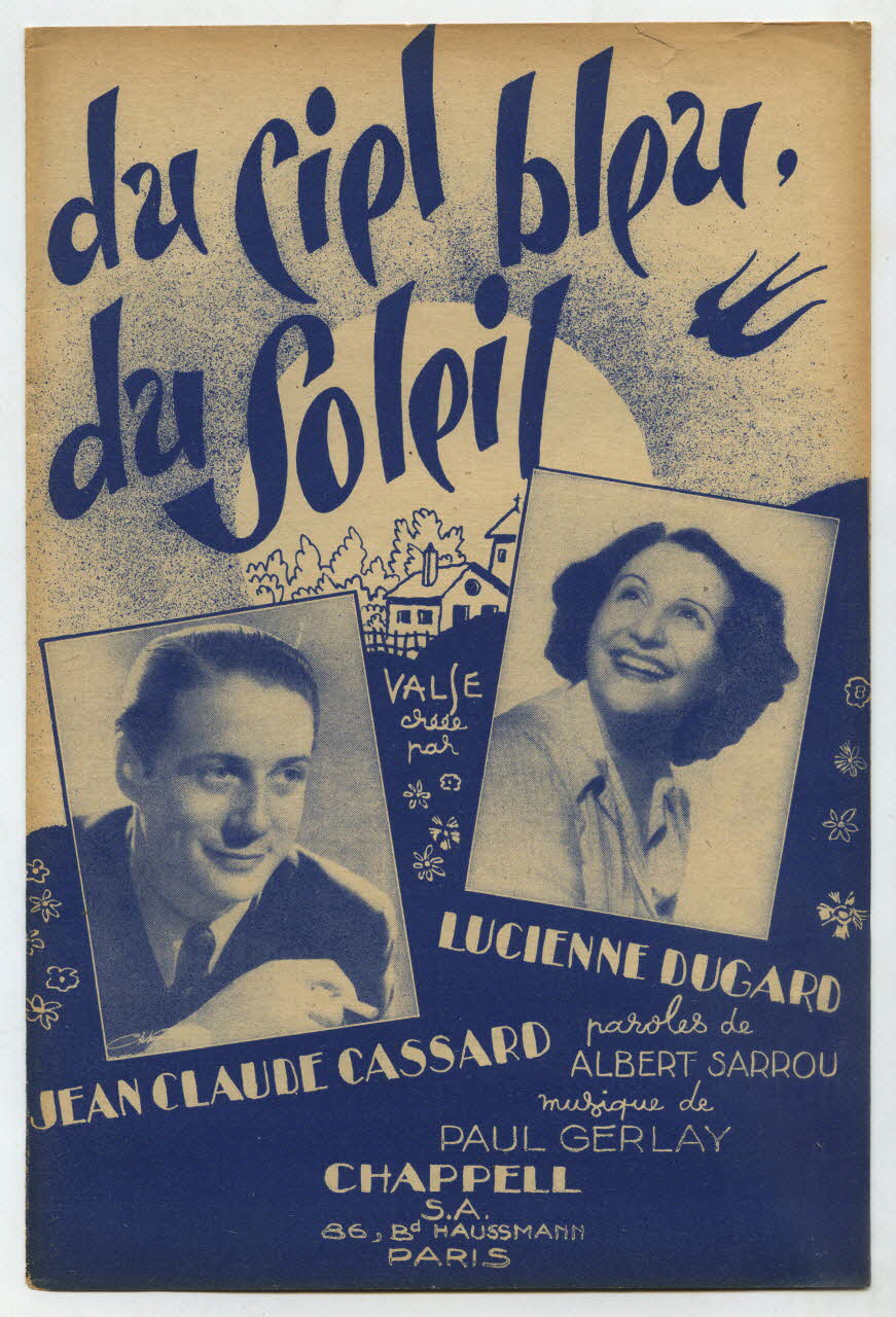 chanson petit format 1969.88.421 Photo