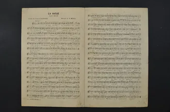 partition de musique petit format 1967.178.4  Photo Mucem