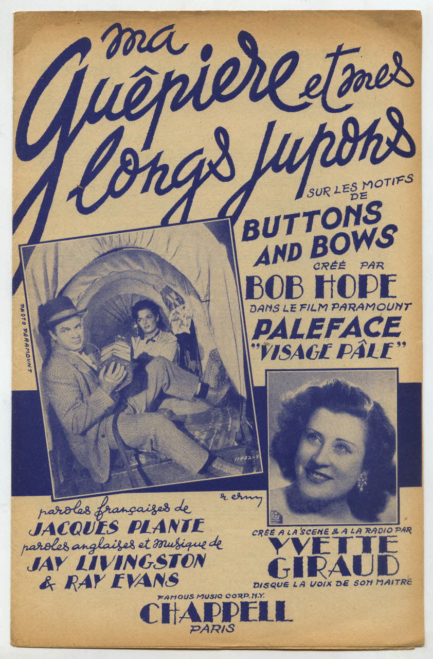 chanson petit format 1969.88.460 Photo