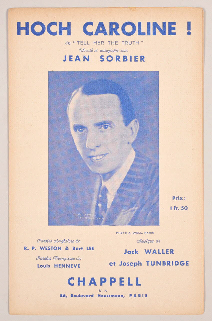 chanson petit format 1969.88.463 Photo