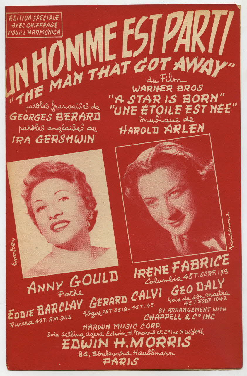 chanson petit format 1969.88.466 Photo