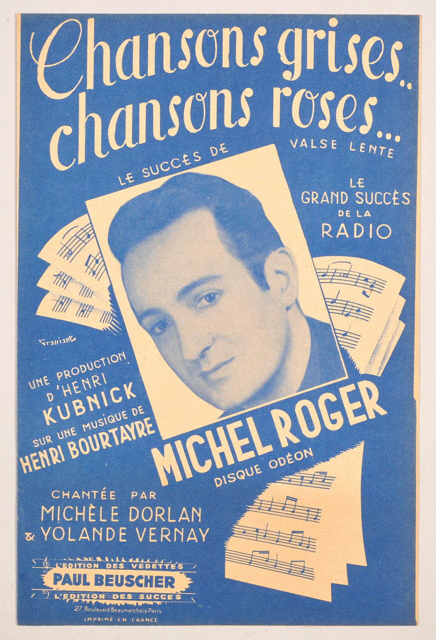 partition de musique petit format 1969.88.47 Photo