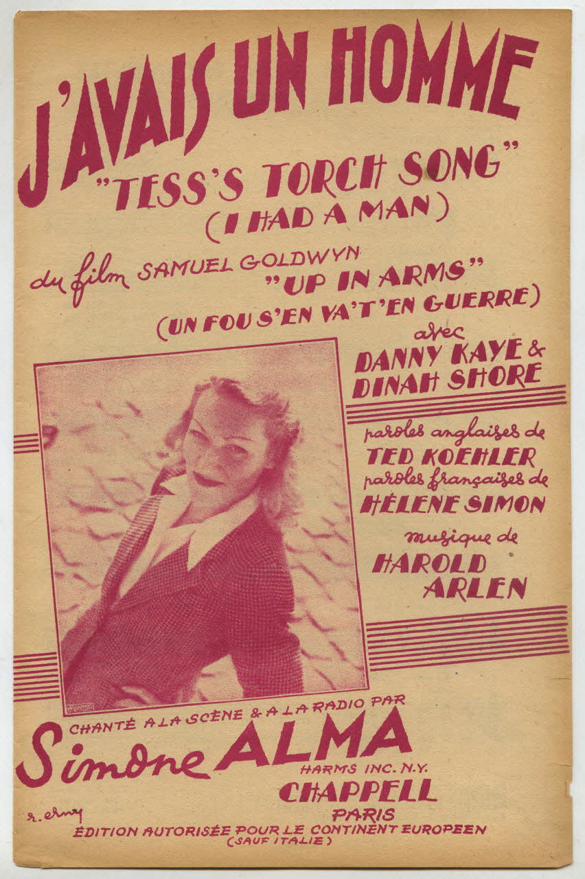 chanson petit format 1969.88.485 Photo