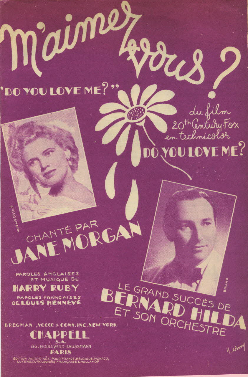 chanson petit format 1969.88.526 Photo