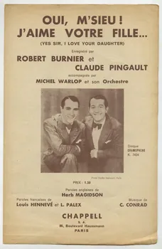 chanson petit format 1969.88.595 Photo