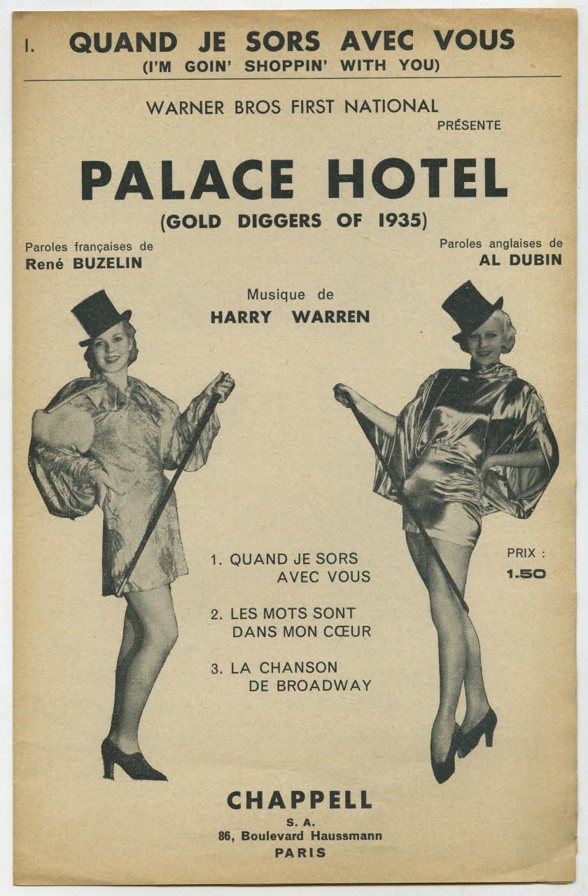 chanson petit format 1969.88.596 Photo