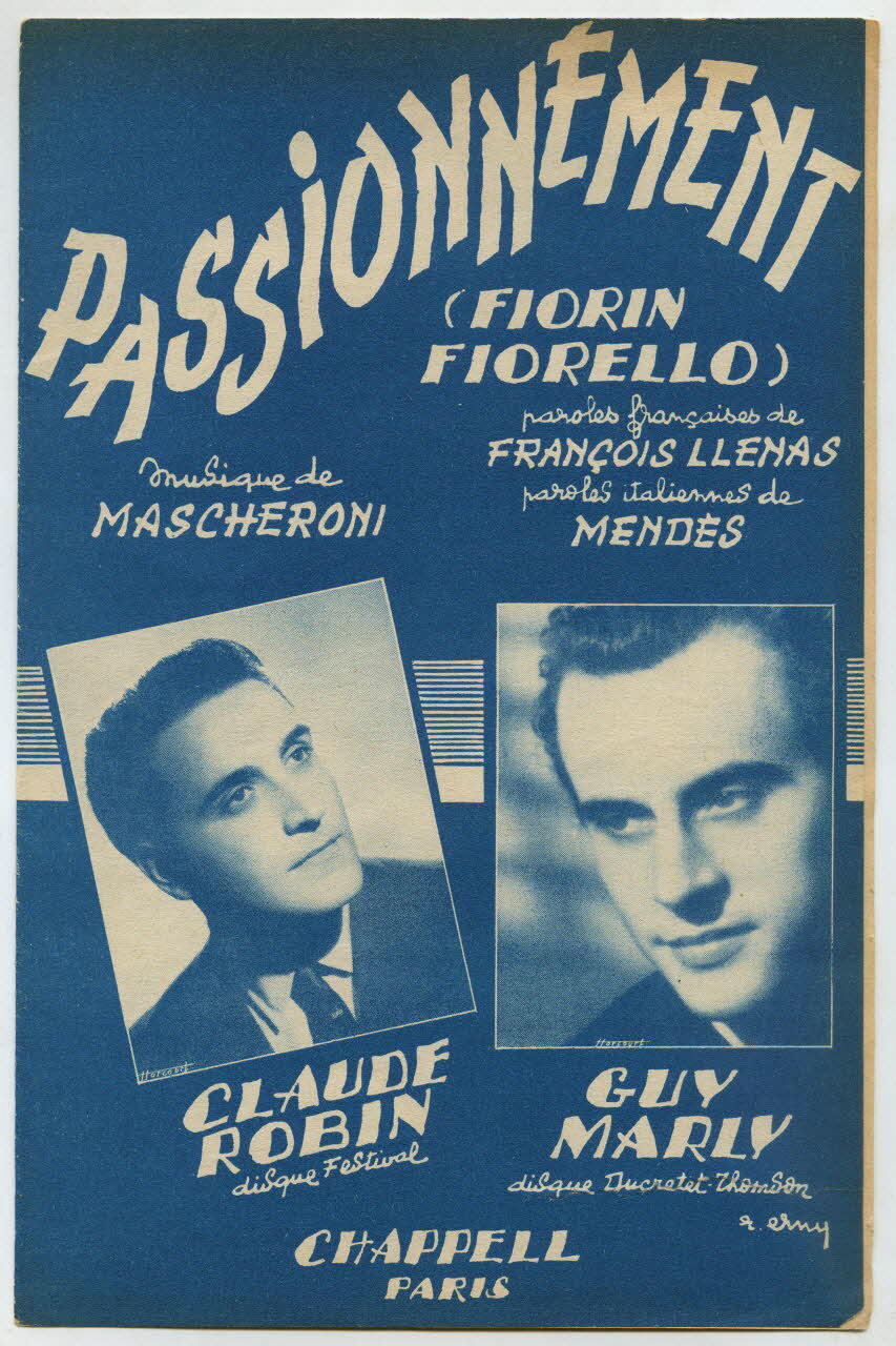 chanson petit format 1969.88.601 Photo