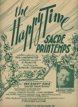 partition de musique The Happy Time (Sacré printemps) 1969.88.651 Photo