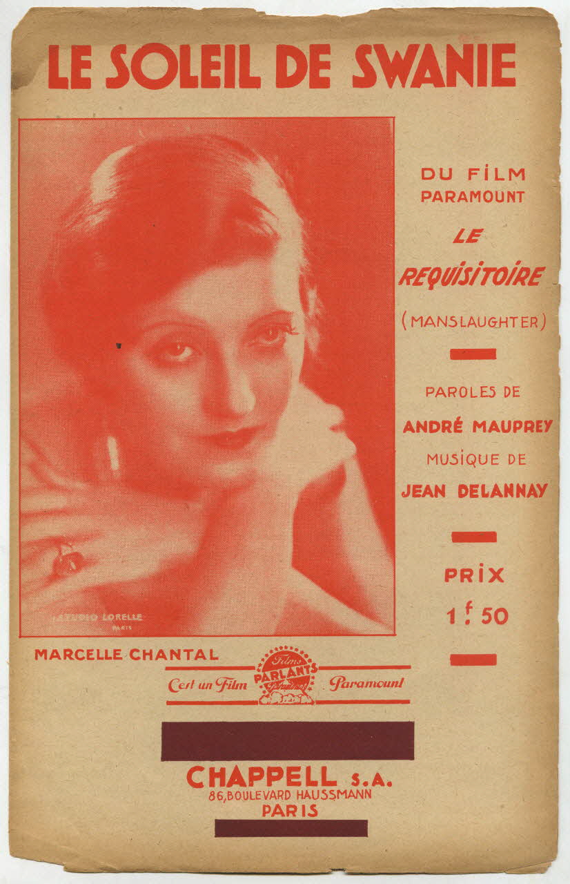 chanson petit format 1969.88.659 Photo