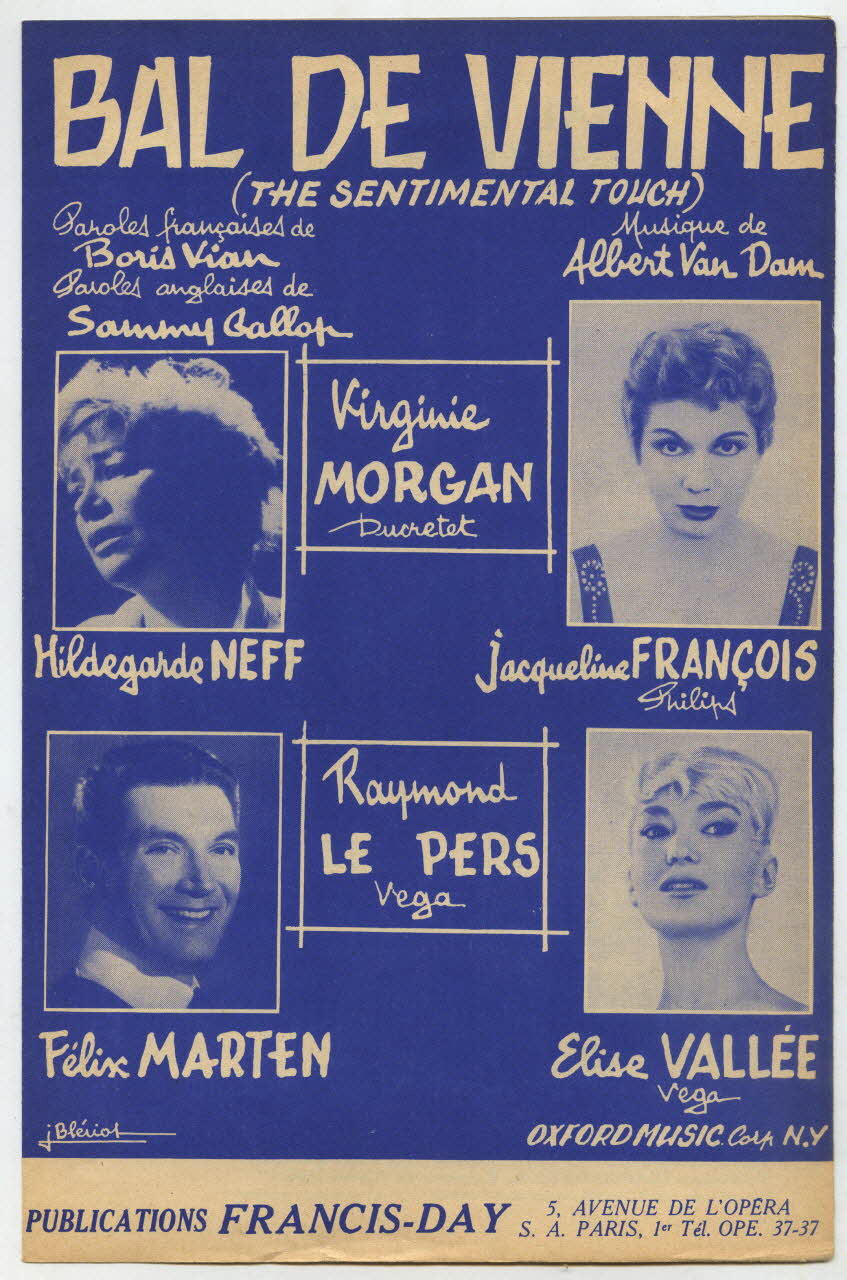 chanson petit format 1969.88.744 Photo