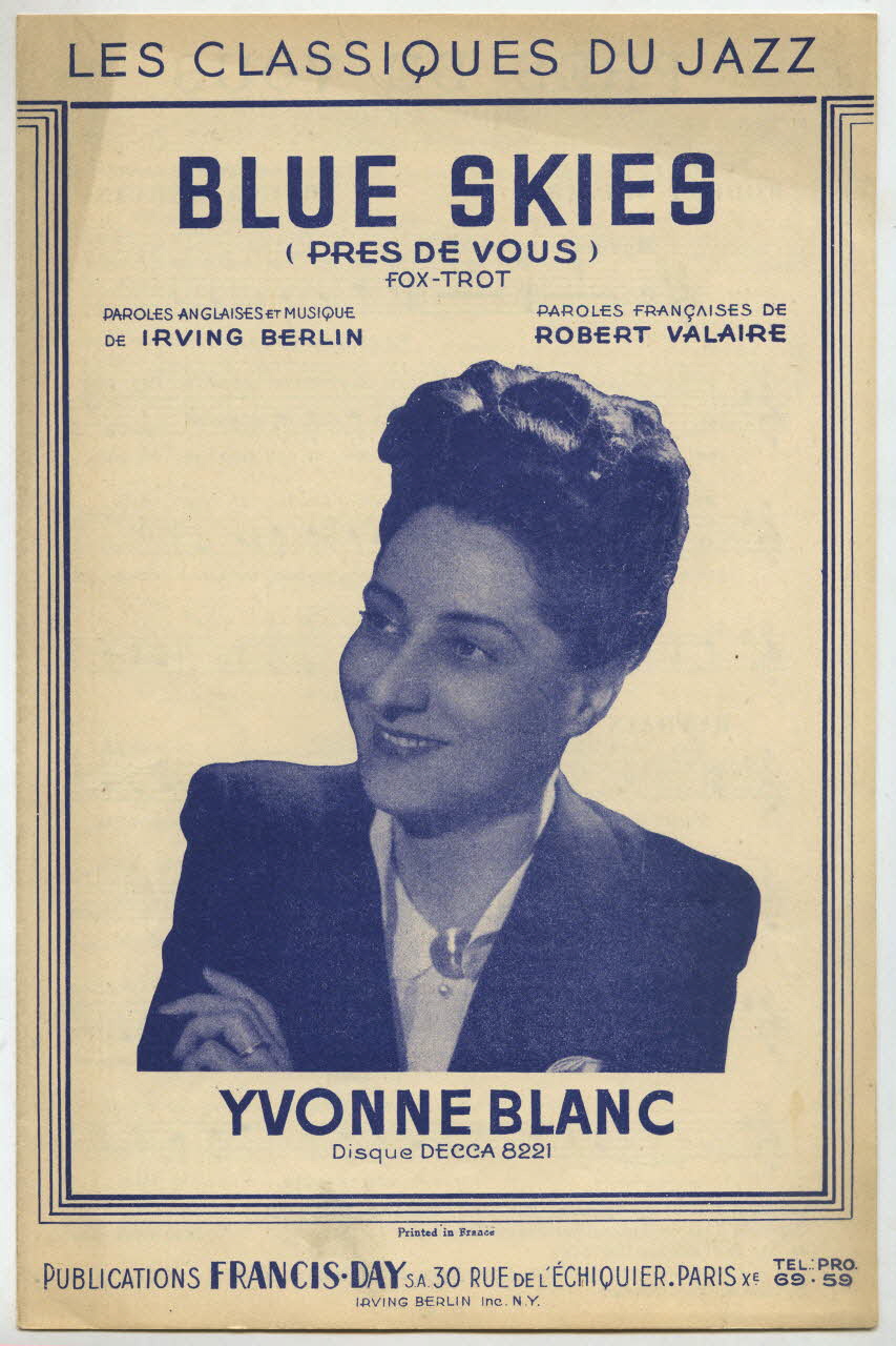 chanson petit format 1969.88.747 Photo