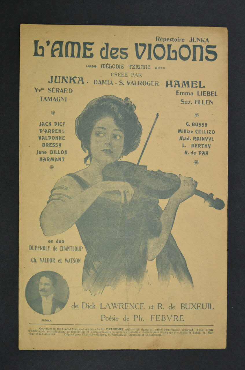 partition de musique petit format 1967.178.43 Photo Mucem