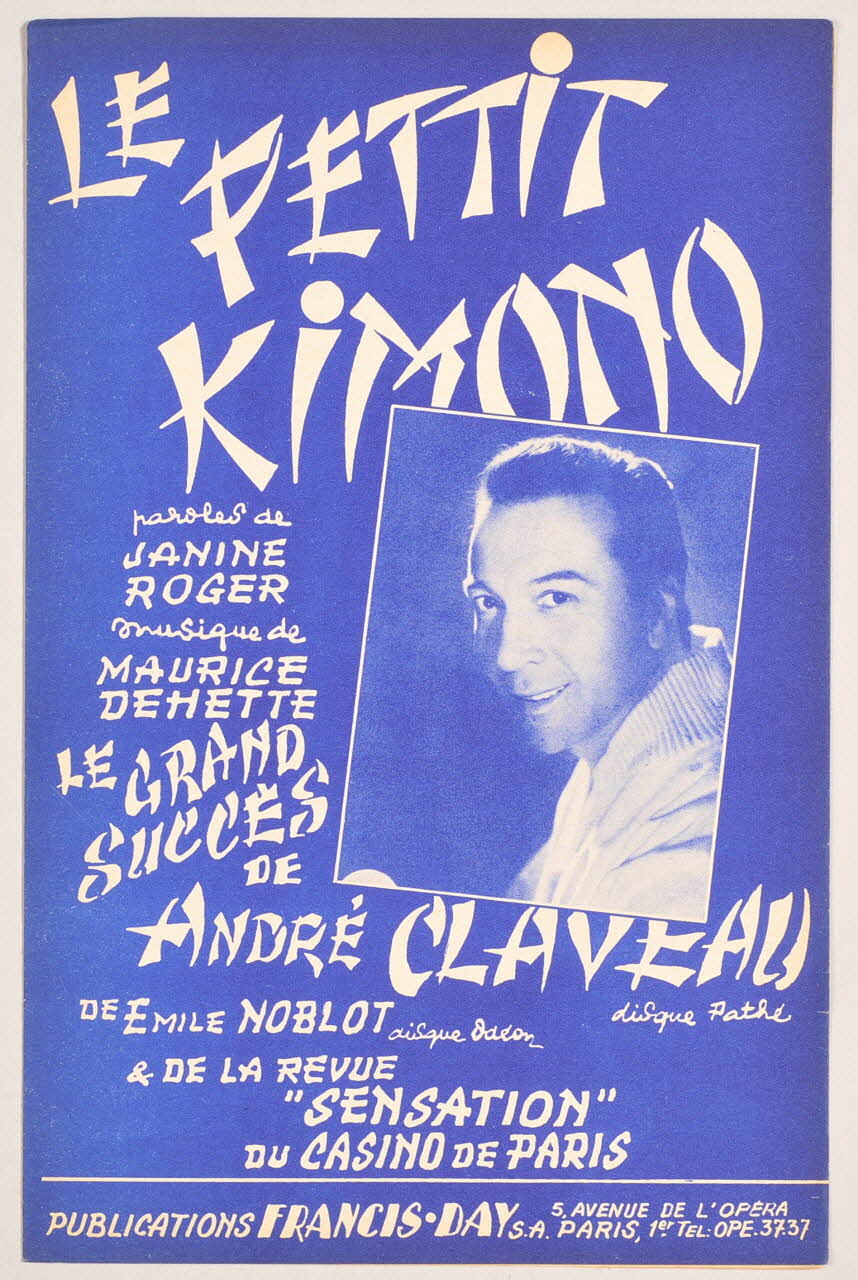 chanson petit format 1969.88.787 Photo