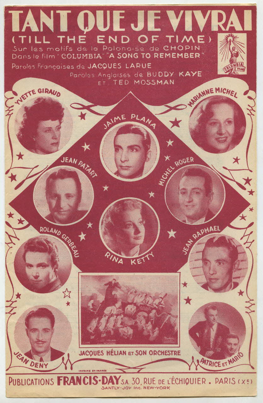 chanson petit format 1969.88.801 Photo