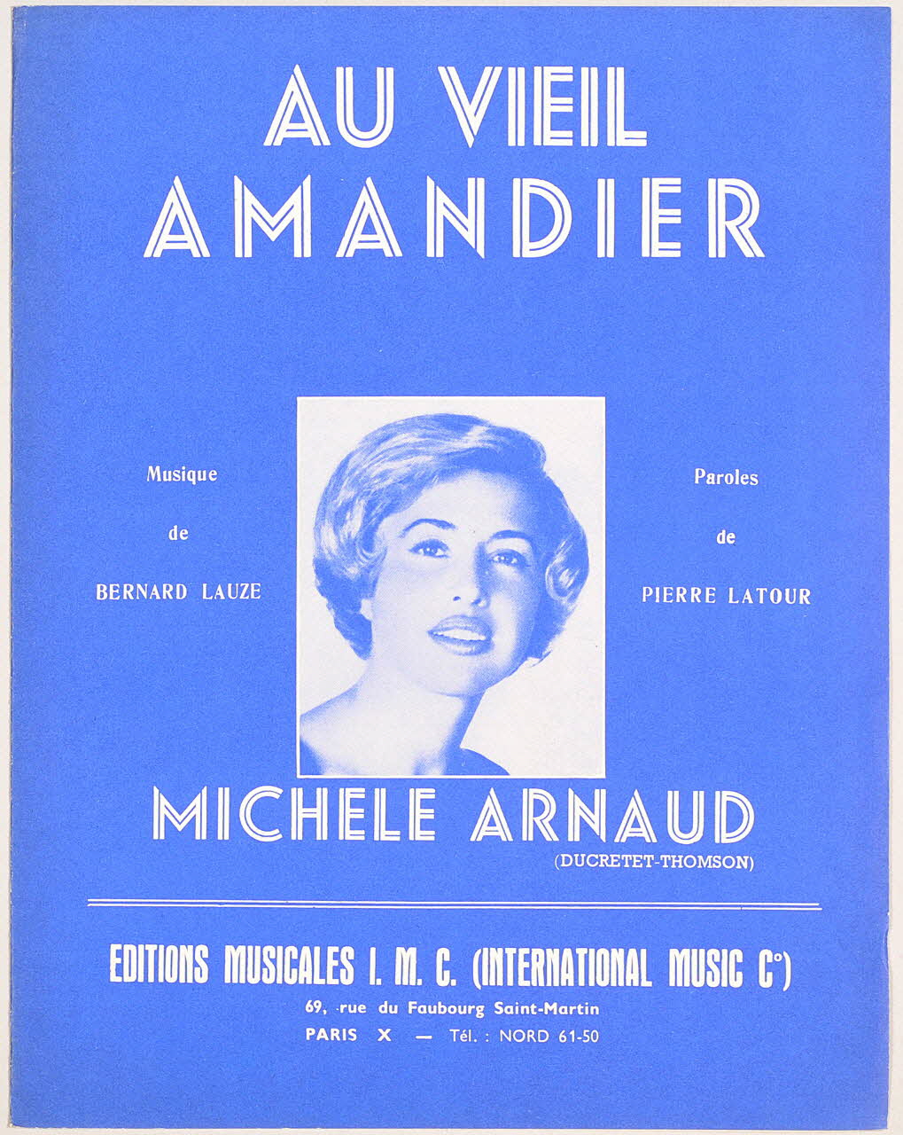 chanson petit format 1969.88.849 Photo