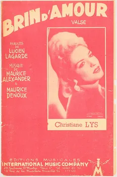 chanson petit format 1969.88.851 Photo