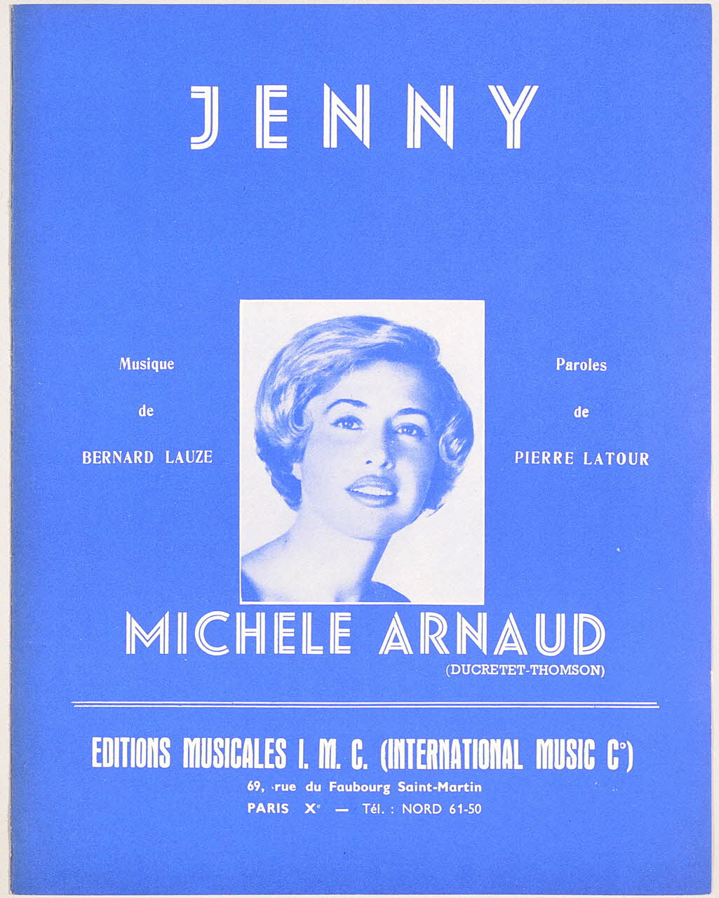 partition de musique L'Exilé 1969.88.854 Photo