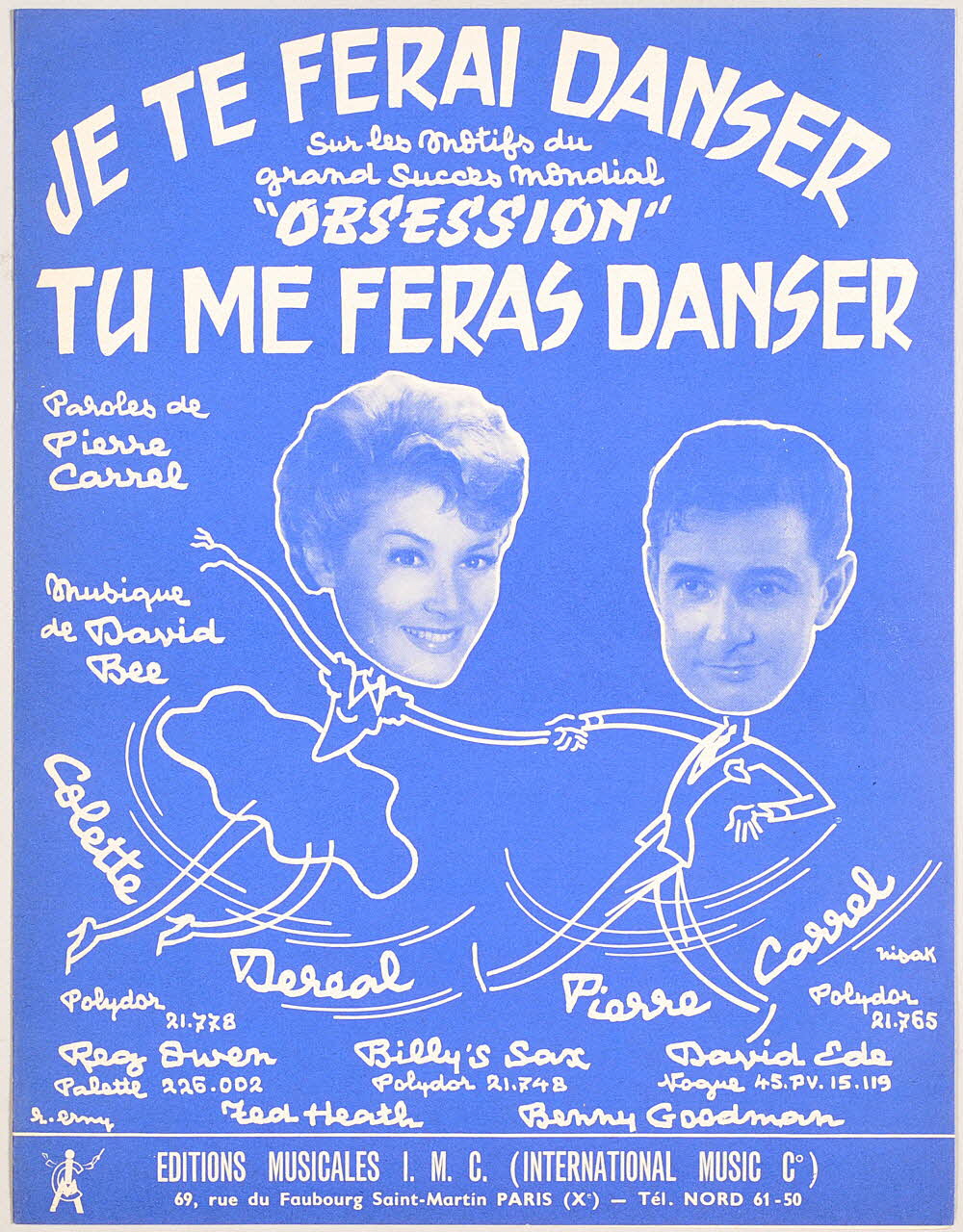 chanson petit format 1969.88.855 Photo