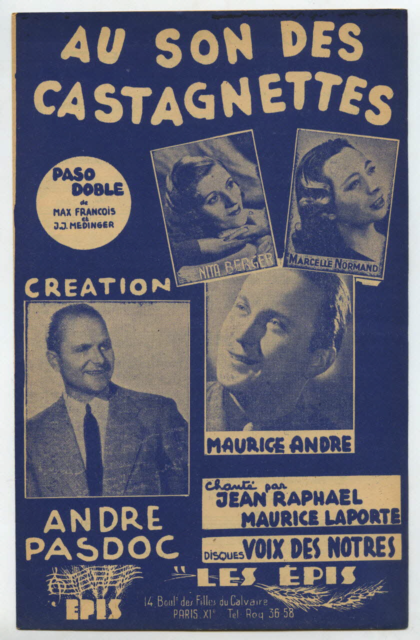 chanson petit format 1969.88.873 Photo