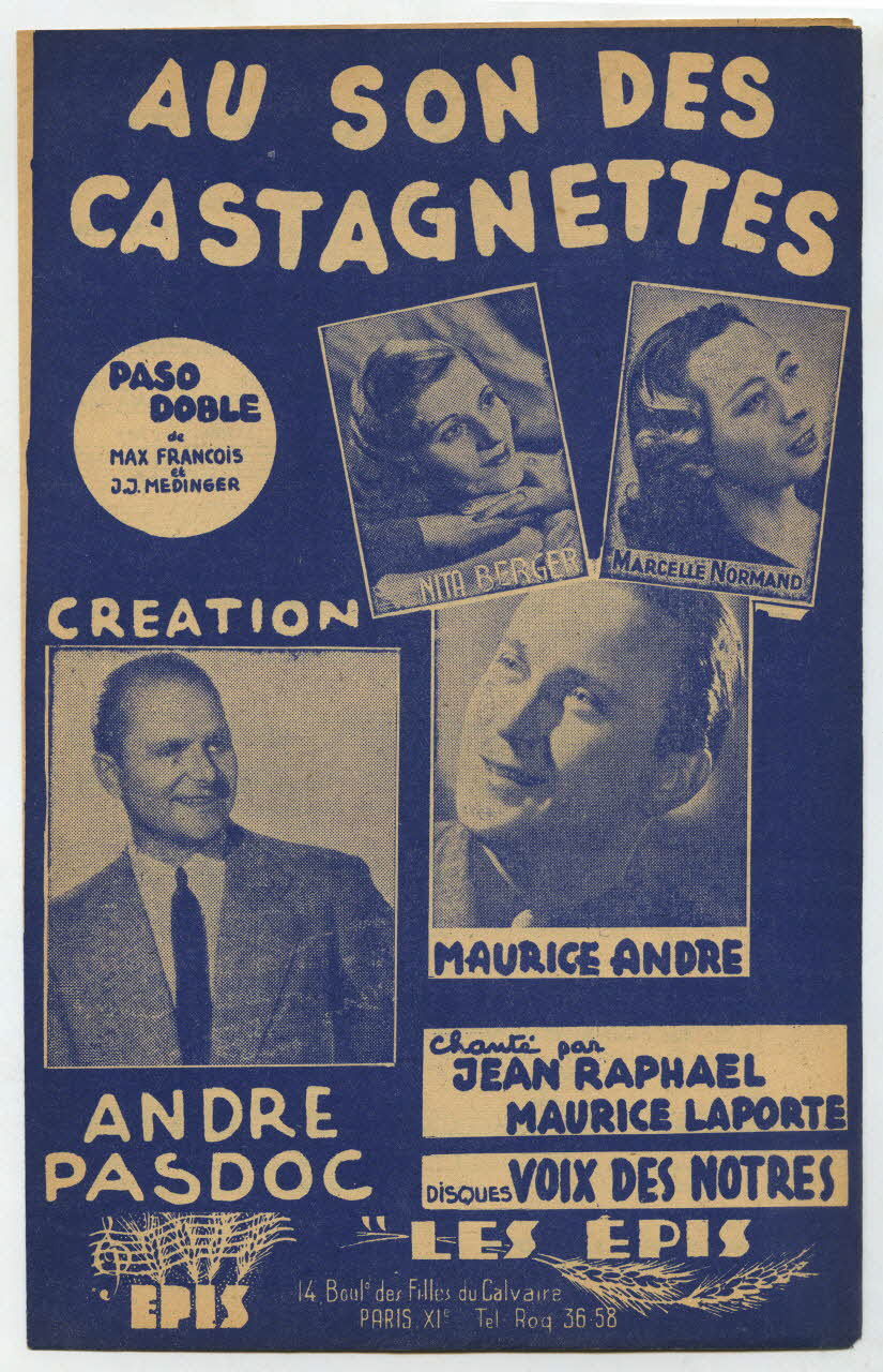 chanson petit format 1969.88.874 Photo