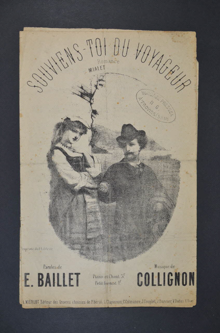 partition de musique petit format 1967.178.45 Photo Mucem