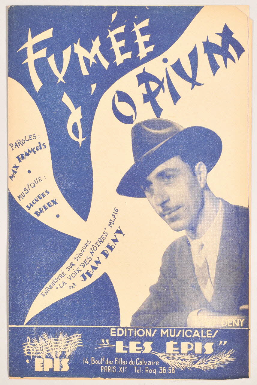 Jacques Breux ; Max François ; Jean Deny ; Editions Musicales Les épis chanson petit format 1967 1969.88.900 Photo