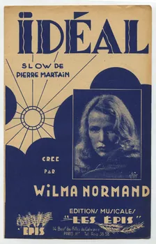 Max Lajarrige ; Pierre Martain ; Wilma Normand ; La Clé De Sol; ; Les Epis; chanson petit format Île-de-France, France 1949 1969.88.904  Photo