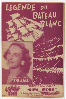 M.T Février ; Nelly Andrée ; Edmond Mahieux ; Georgette Plana ; La Clé De Sol; ; Les Epis; chanson petit format Île-de-France, France 1947 1969.88.917 Photo