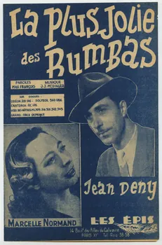 Jean Médinger ; Max François ; Marcelle Normand ; Jean Deny ; La Clé De Sol; ; Les Epis; chanson petit format Île-de-France, France 1948 1969.88.930  Photo