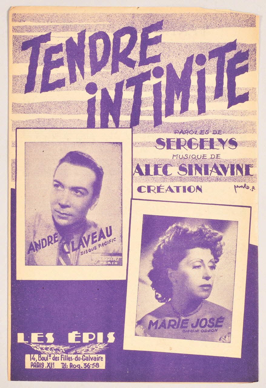 partition de musique petit format 1969.88.938 Photo