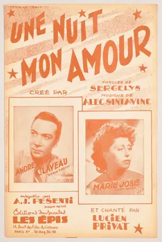 chanson petit format 1969.88.943 Photo