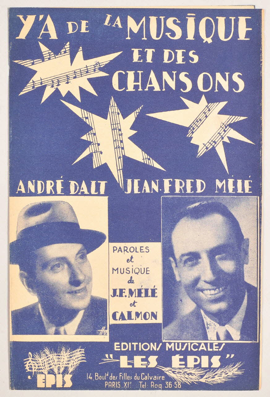 chanson petit format 1969.88.951 Photo