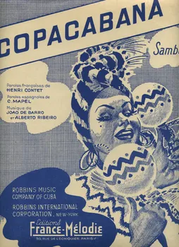 partition de musique Copacabana 1969.88.991 Photo